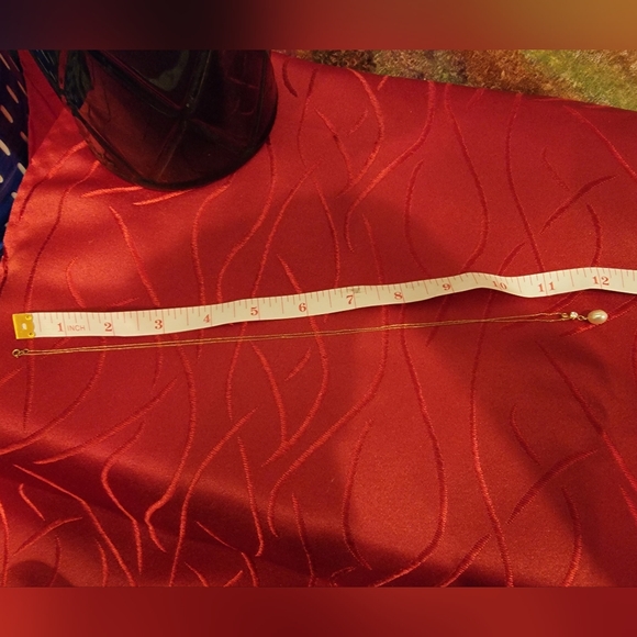 10k Gold pearl necklace - Picture 9 of 16